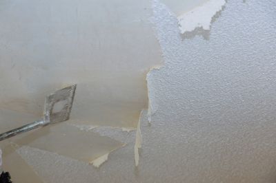 Popcorn Ceiling Stripping